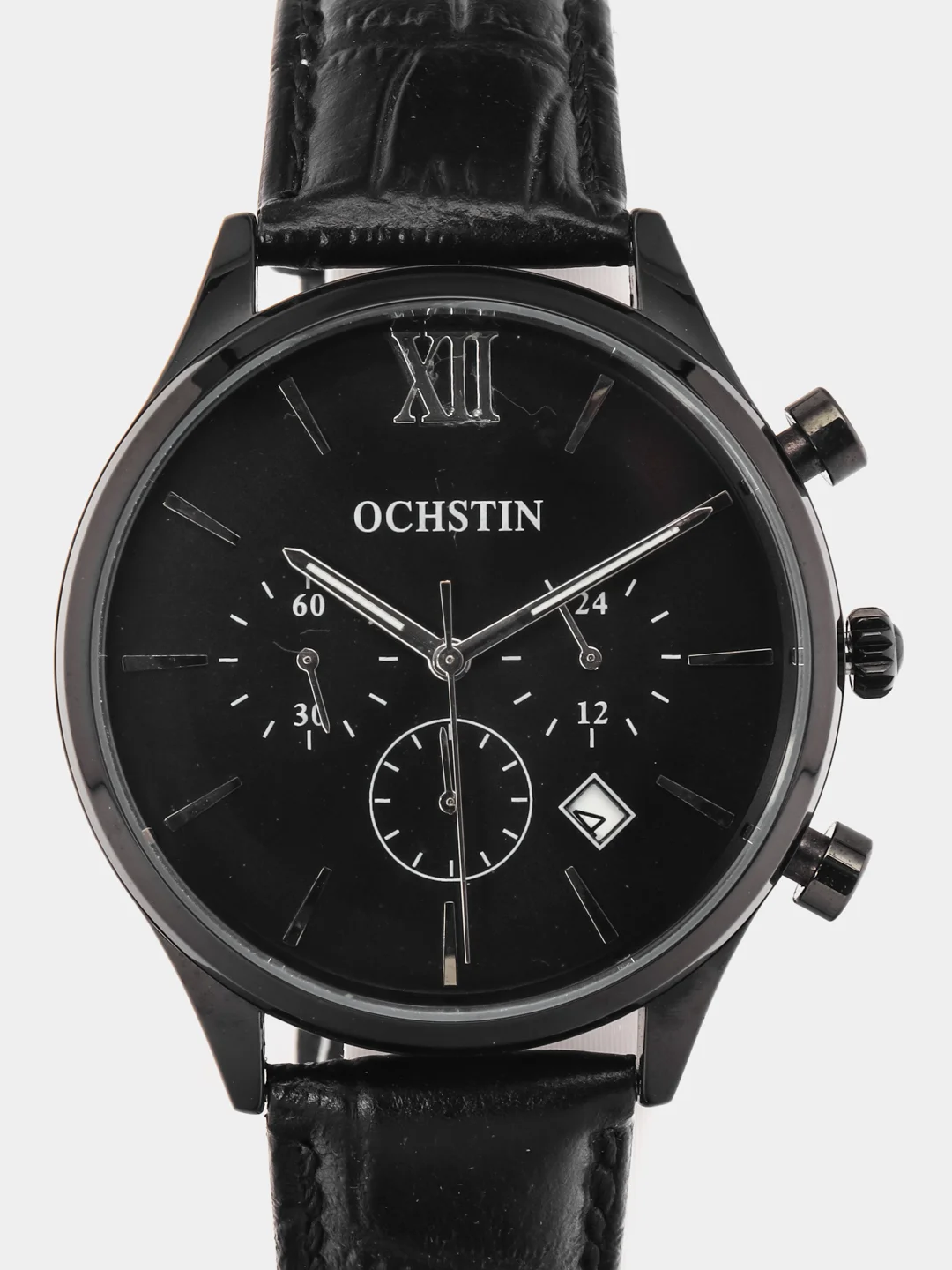 Хром мужские наручные часы Ochstin 6129A с хронографом в подарочной упаковке