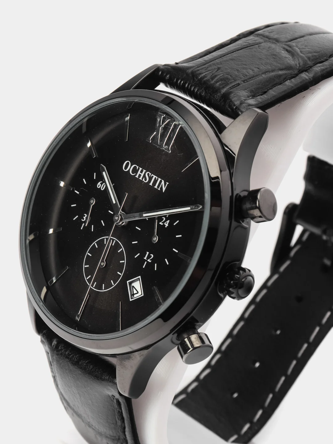 Хром мужские наручные часы Ochstin 6129A с хронографом в подарочной упаковке