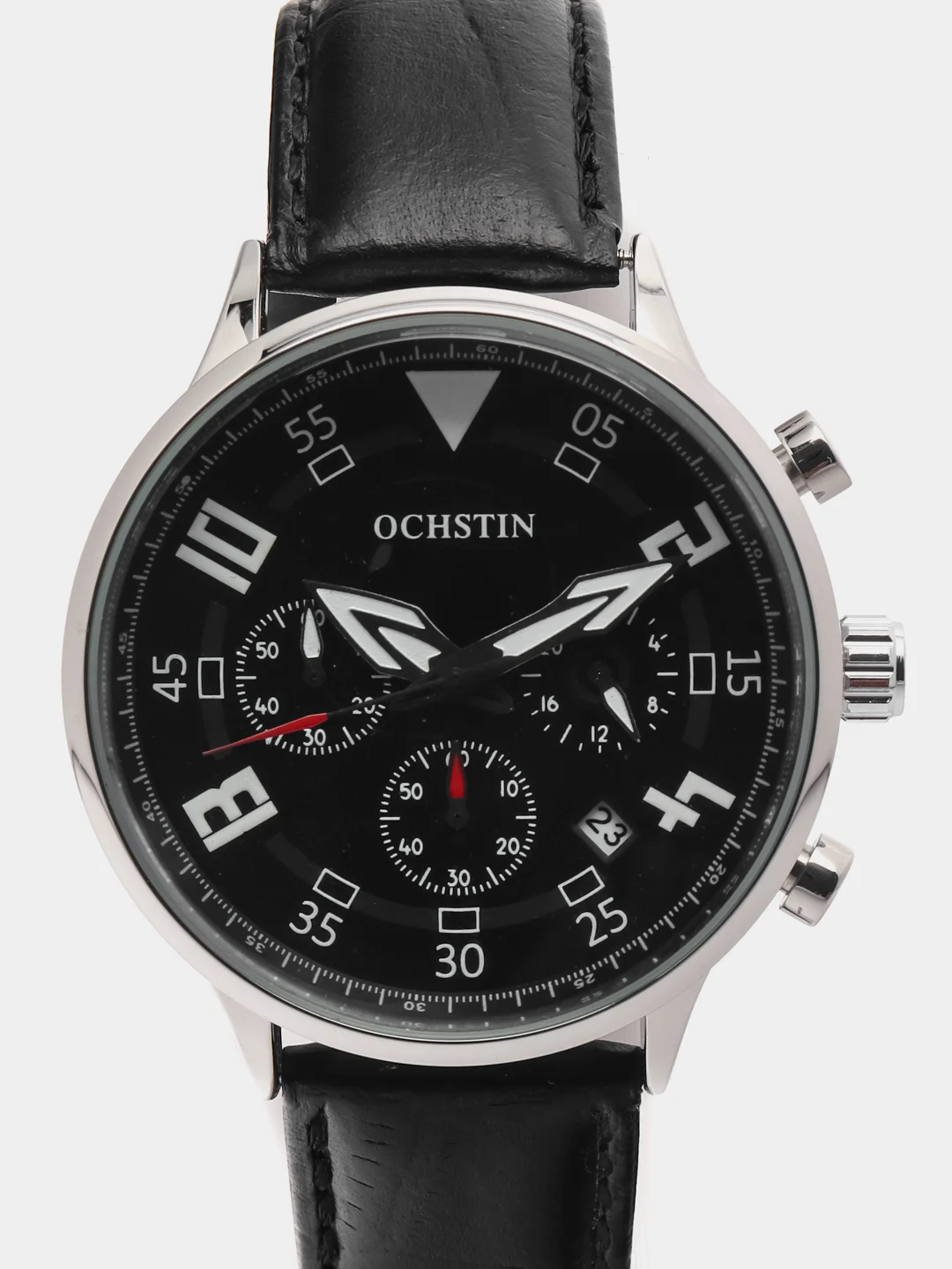 Хром мужские наручные часы Ochstin 6050B с хронографом в подарочной упаковке