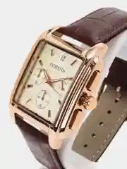 Коричневый мужские наручные часы Ochstin 6063 с хронографом в подарочной упаковке