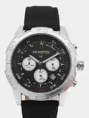 Черный мужские наручные часы Ochstin 6116A с хронографом в подарочной упаковке