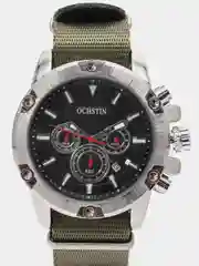Зелёный хаки мужские наручные часы Ochstin 7075C с хронографом в подарочной упаковке
