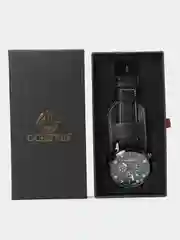 Черный мужские наручные часы Ochstin 7236 с хронографом в подарочной упаковке