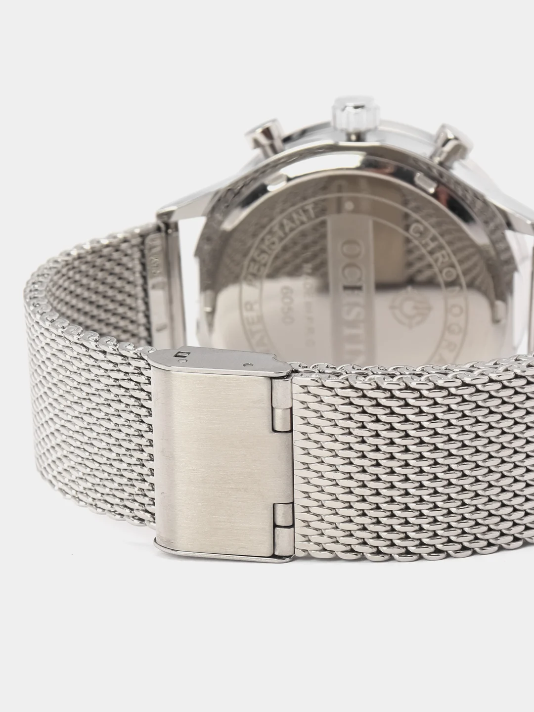 Серебряный мужские наручные часы Ochstin 6050D с хронографом в подарочной упаковке