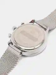 Серебряный мужские наручные часы Ochstin 6050D с хронографом в подарочной упаковке