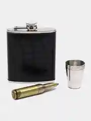 Набор для шашлыка в кожаном портфеле