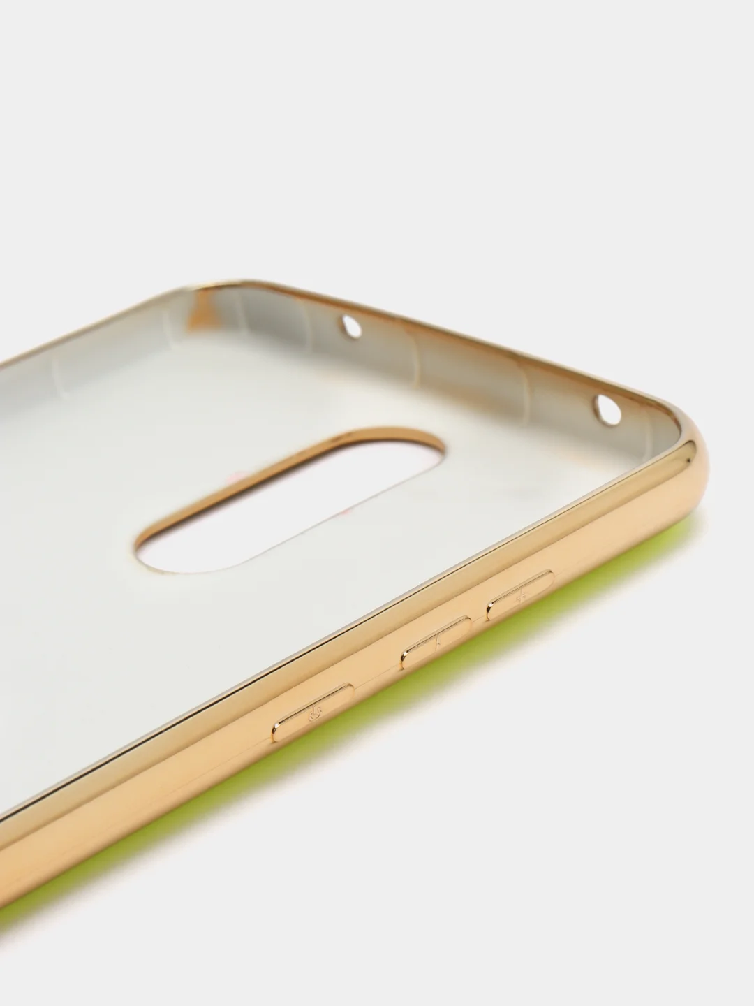 Желтый чехол для Xiaomi Redmi 8, силиконовый, с окантовкой