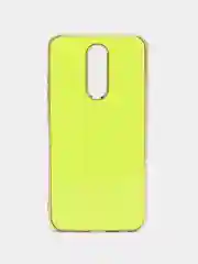 Желтый чехол для Xiaomi Redmi 8, силиконовый, с окантовкой