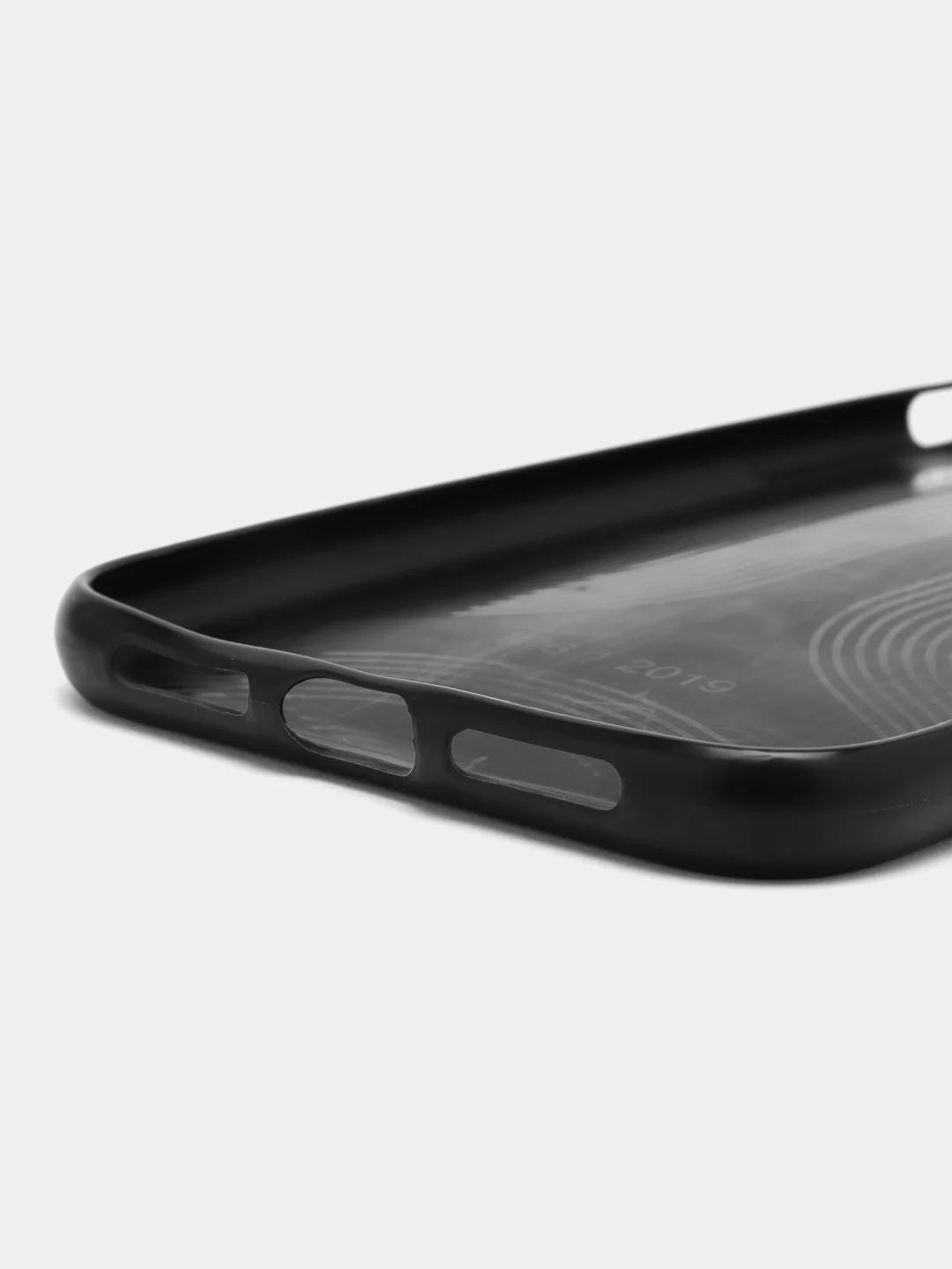 Чехол для iPhone 11, с декоративной вставкой, под кожу