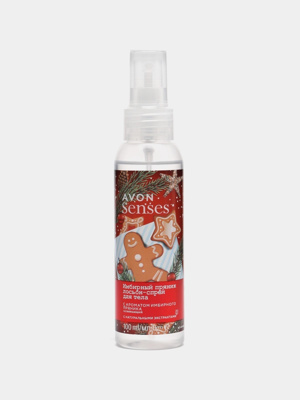 Освежающий лосьон-спрей для тела Avon Имбирный пряник
