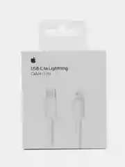 Белый кабель Apple Type-C - Apple 8 pin (AAA
