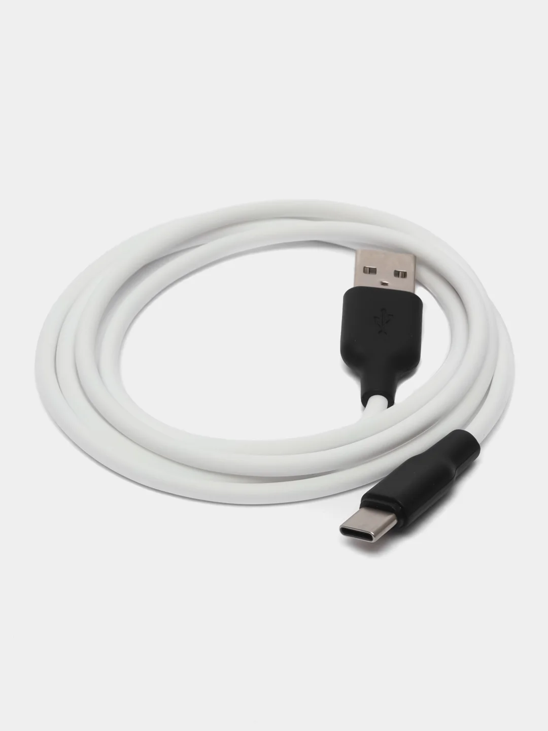 Белый кабель Зарядный Hoco X21 Type-C