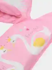 Розовый жилет для плавания, детский, с нарукавниками, 2-6 лет