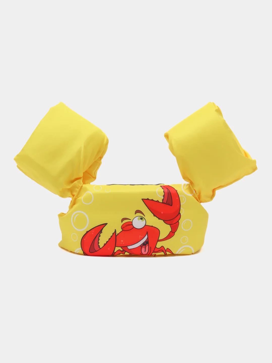 Желтый жилет для плавания, детский, с нарукавниками, 2-6 лет