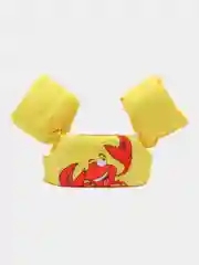 Желтый жилет для плавания, детский, с нарукавниками, 2-6 лет