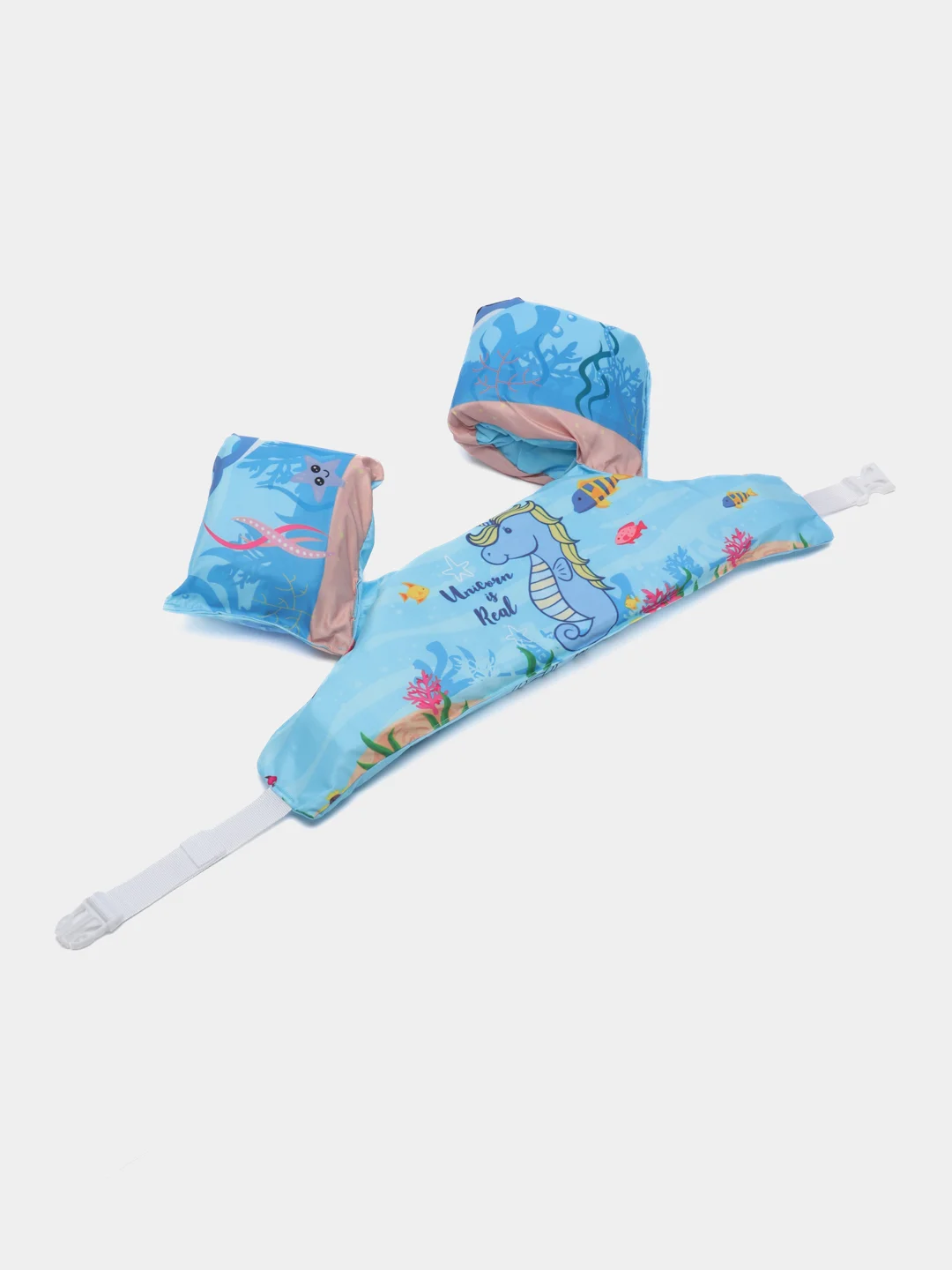 Аметистовый жилет для плавания, детский, с нарукавниками, 2-6 лет