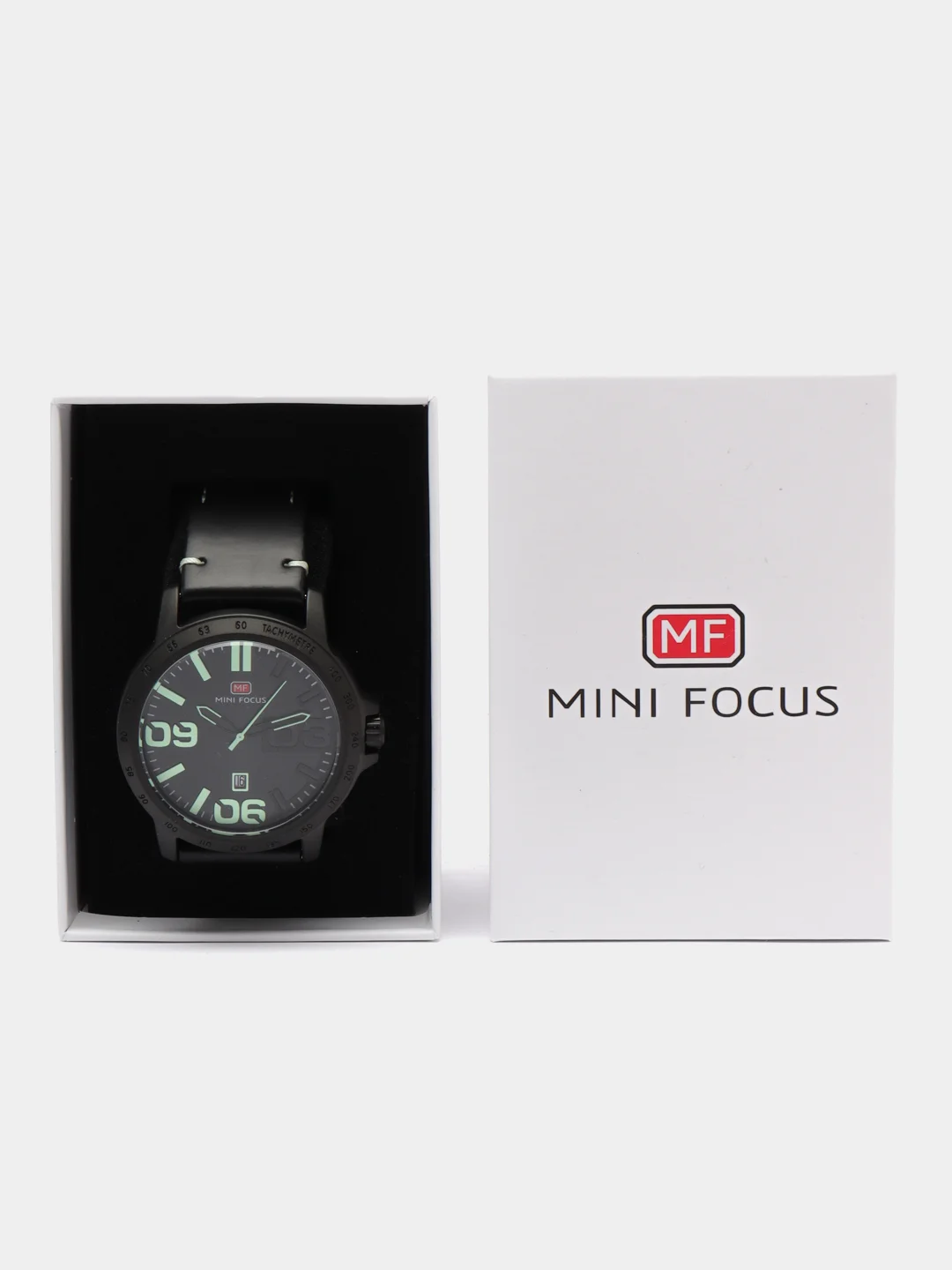 Мятный мужские наручные часы Mini Focus MF0169G, в подарочной упаковке