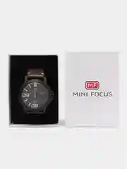 Коричневый мужские наручные часы Mini Focus MF0169G, в подарочной упаковке