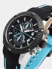 Голубой мужские наручные часы Mini Focus MF0244G с хронографом