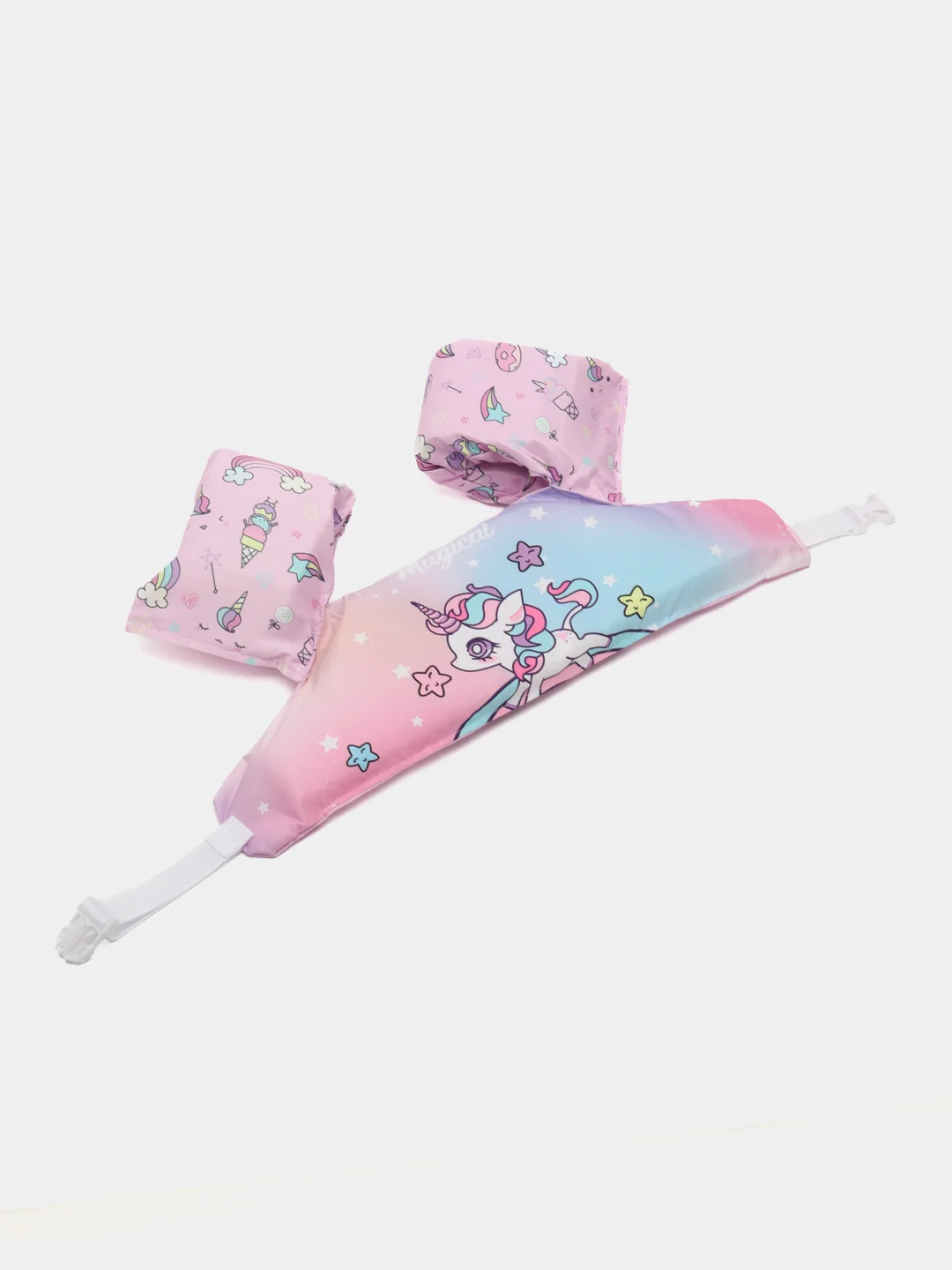 Фиолетовый жилет для плавания, детский, с нарукавниками, 2-6 лет