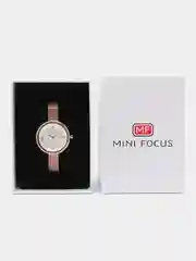 Розовый женские часы наручные Mini Focus MF0274L, в подарочной упаковке