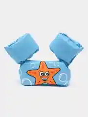 Лазурный жилет для плавания, детский, с нарукавниками, 2-6 лет