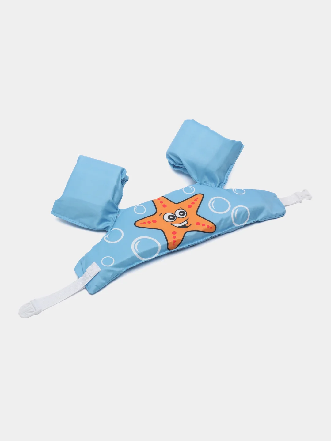 Лазурный жилет для плавания, детский, с нарукавниками, 2-6 лет
