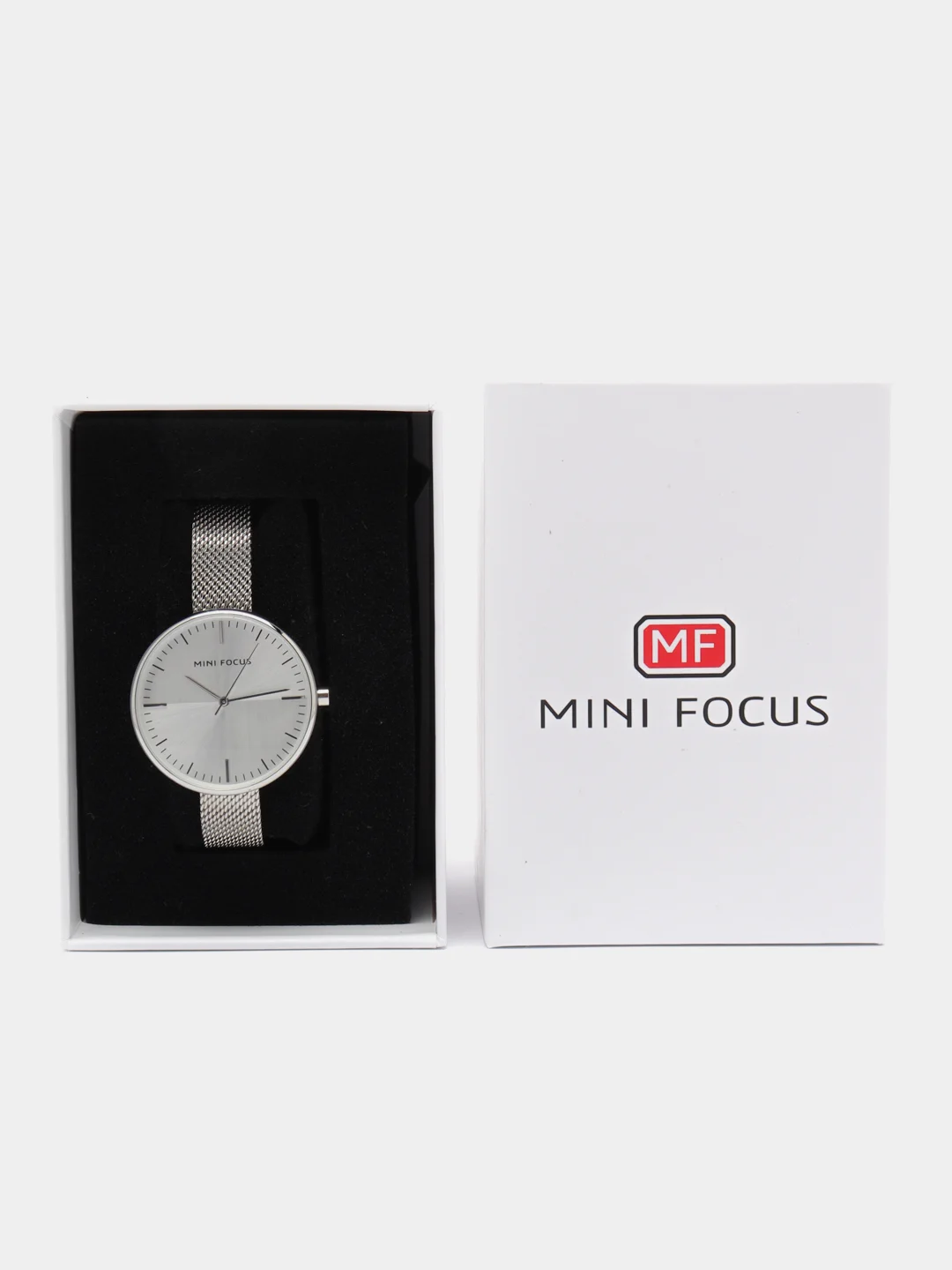 Серебряный женские наручные часы Mini Focus MF0275L, в подарочной упаковке