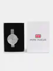 Серебряный женские наручные часы Mini Focus MF0275L, в подарочной упаковке