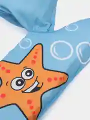 Лазурный жилет для плавания, детский, с нарукавниками, 2-6 лет