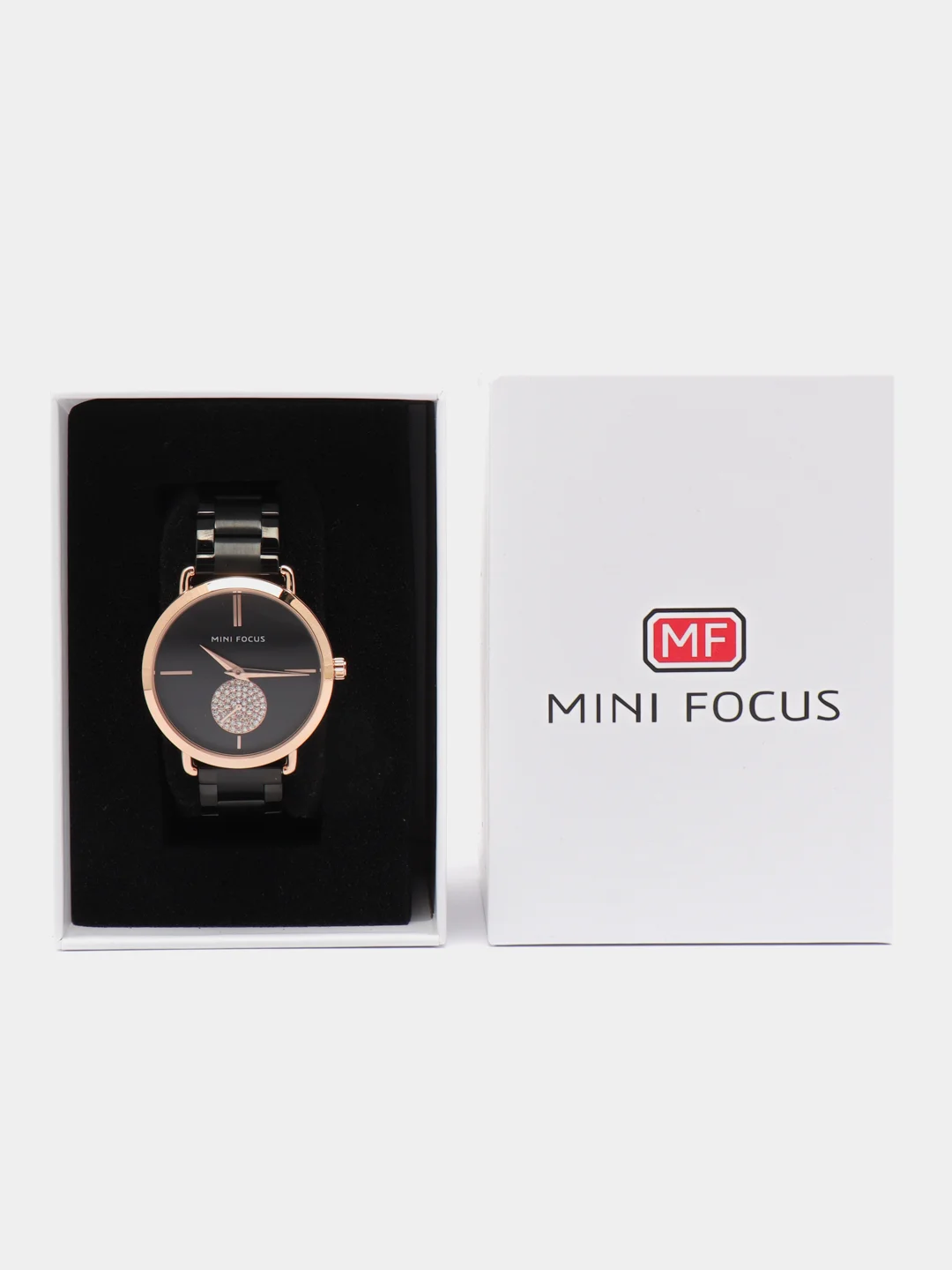 Серебряный женские наручные часы Mini Focus MF0222L, в подарочной упаковке