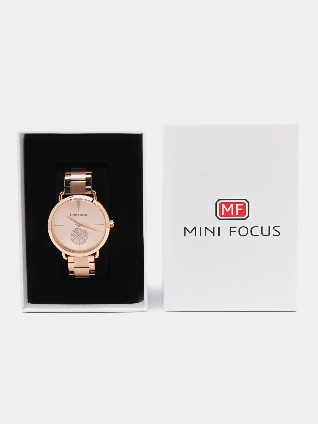 Розовый женские наручные часы Mini Focus MF0222L, в подарочной упаковке