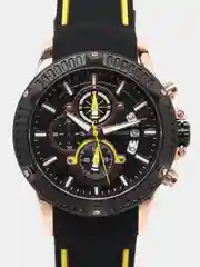 Желтый мужские наручные часы Mini Focus MF0244G с хронографом