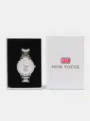 Серебряный женские наручные часы Mini Focus MF0222L, в подарочной упаковке
