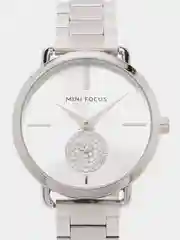 Серебряный женские наручные часы Mini Focus MF0222L, в подарочной упаковке