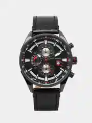 Черный мужские наручные часы Mini Focus MF0202G с хронографом, в подарочной упаковке