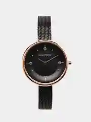 Черный женские часы наручные Mini Focus MF0274L, в подарочной упаковке