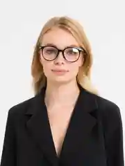 Черный имиджевые очки