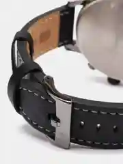 Черный мужские наручные часы Mini Focus MF0025G с хронографом, в подарочной упаковке