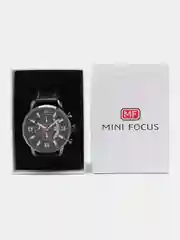 Черный мужские наручные часы Mini Focus MF0025G с хронографом, в подарочной упаковке