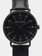Черный мужские наручные часы Mini Focus MF0056G, в подарочной упаковке