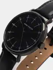 Черный мужские наручные часы Mini Focus MF0056G, в подарочной упаковке