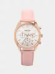 Розовый женские наручные часы Megir ML2115LR, с хронографом, в подарочной упаковке