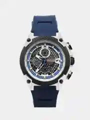 Синий мужские наручные часы Megir MN2127G, с хронографом, в подарочной упаковке