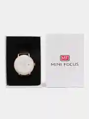 Коричневый мужские наручные часы Mini Focus MF0052G, с хронографом, в подарочной упаковке