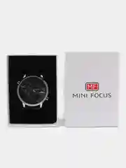 Серебряный мужские наручные часы Mini Focus MF0035G, в подарочной упаковке