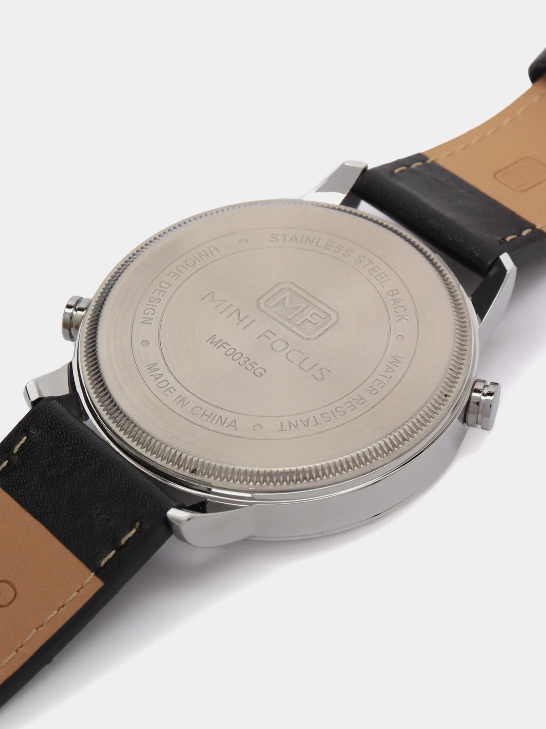 Серебряный мужские наручные часы Mini Focus MF0035G, в подарочной упаковке