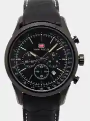 Черный мужские наручные часы Mini Focus MF0116G, с хронографом, в подарочной упаковке
