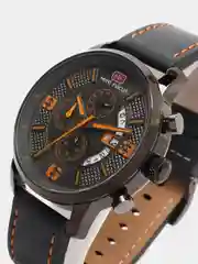 Серый мужские наручные часы Mini Focus MF0025G с хронографом, в подарочной упаковке