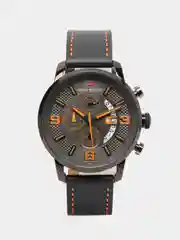 Серый мужские наручные часы Mini Focus MF0025G с хронографом, в подарочной упаковке